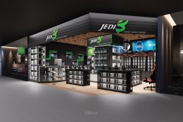 Design, manufacture and installation of stores: Jedi Computer Shop (Fortune Ratchada, Bangkok)